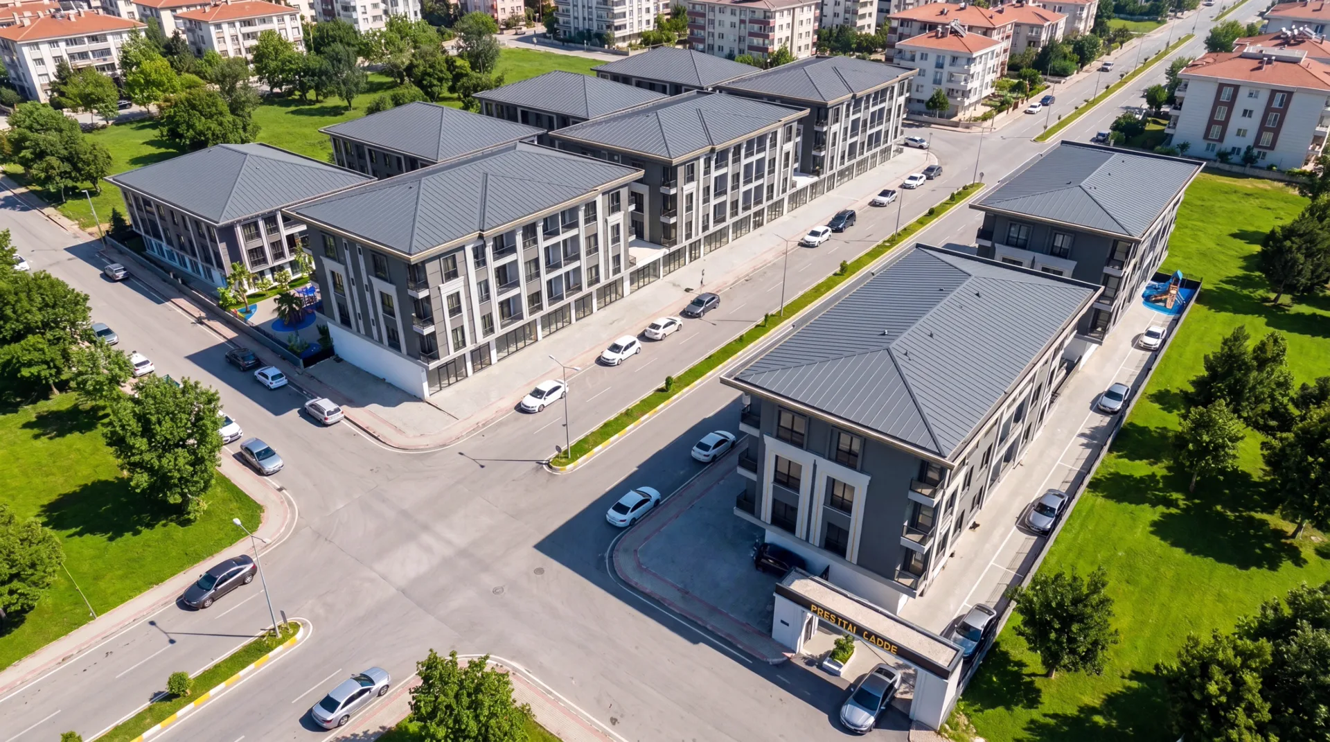 Prestij Cadde — Cadde ve yerleşim ilişkisi