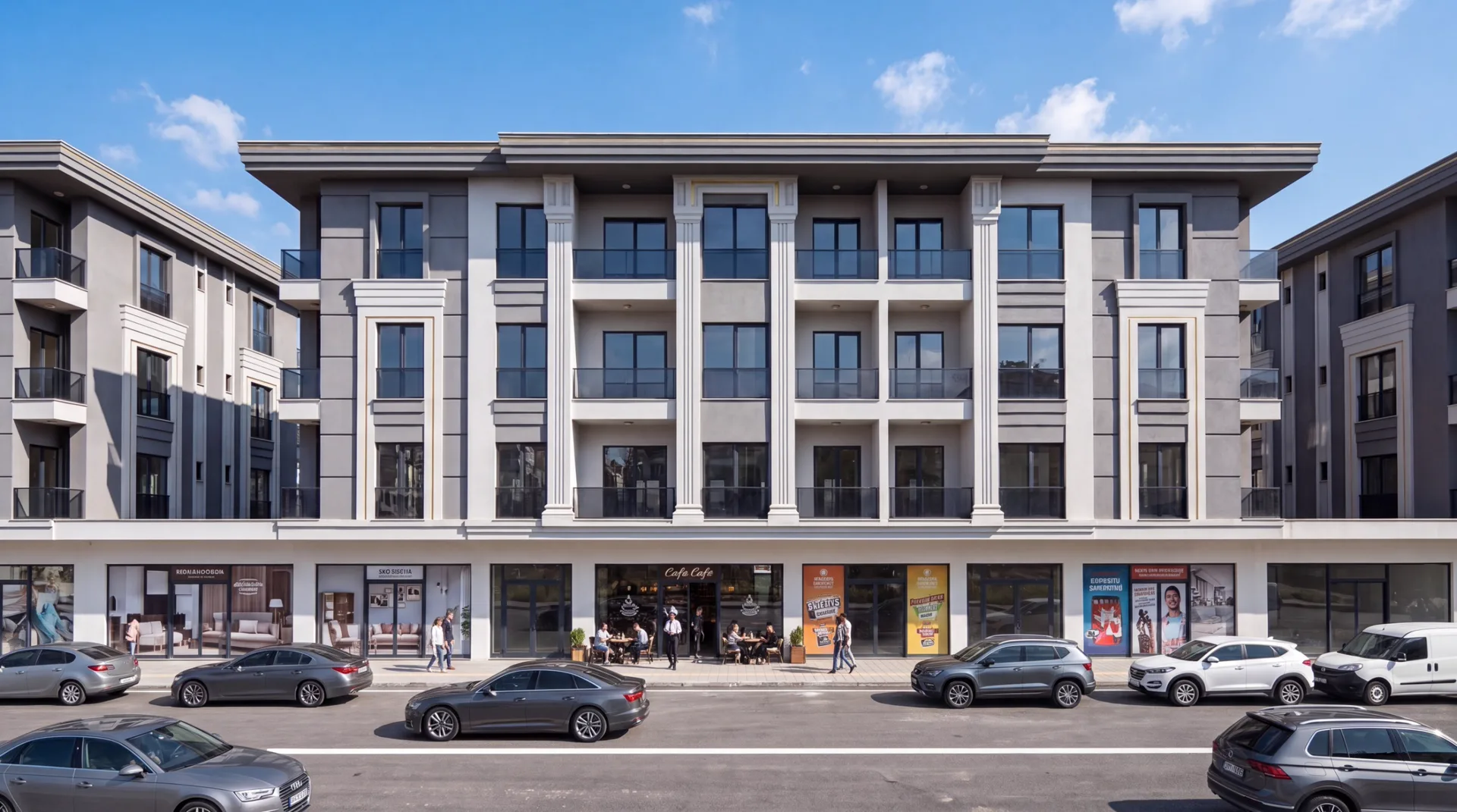Prestij Cadde — Cadde cephesi