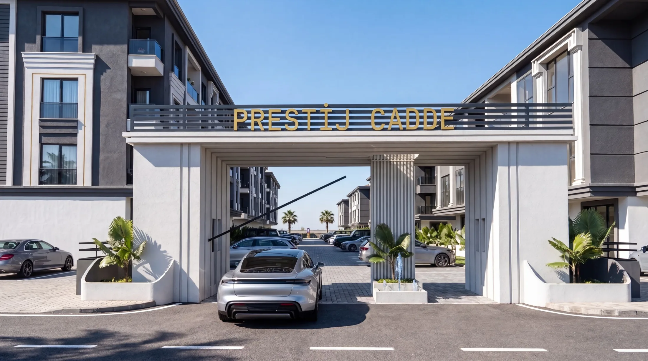 Prestij Cadde — Proje giriş kapısı