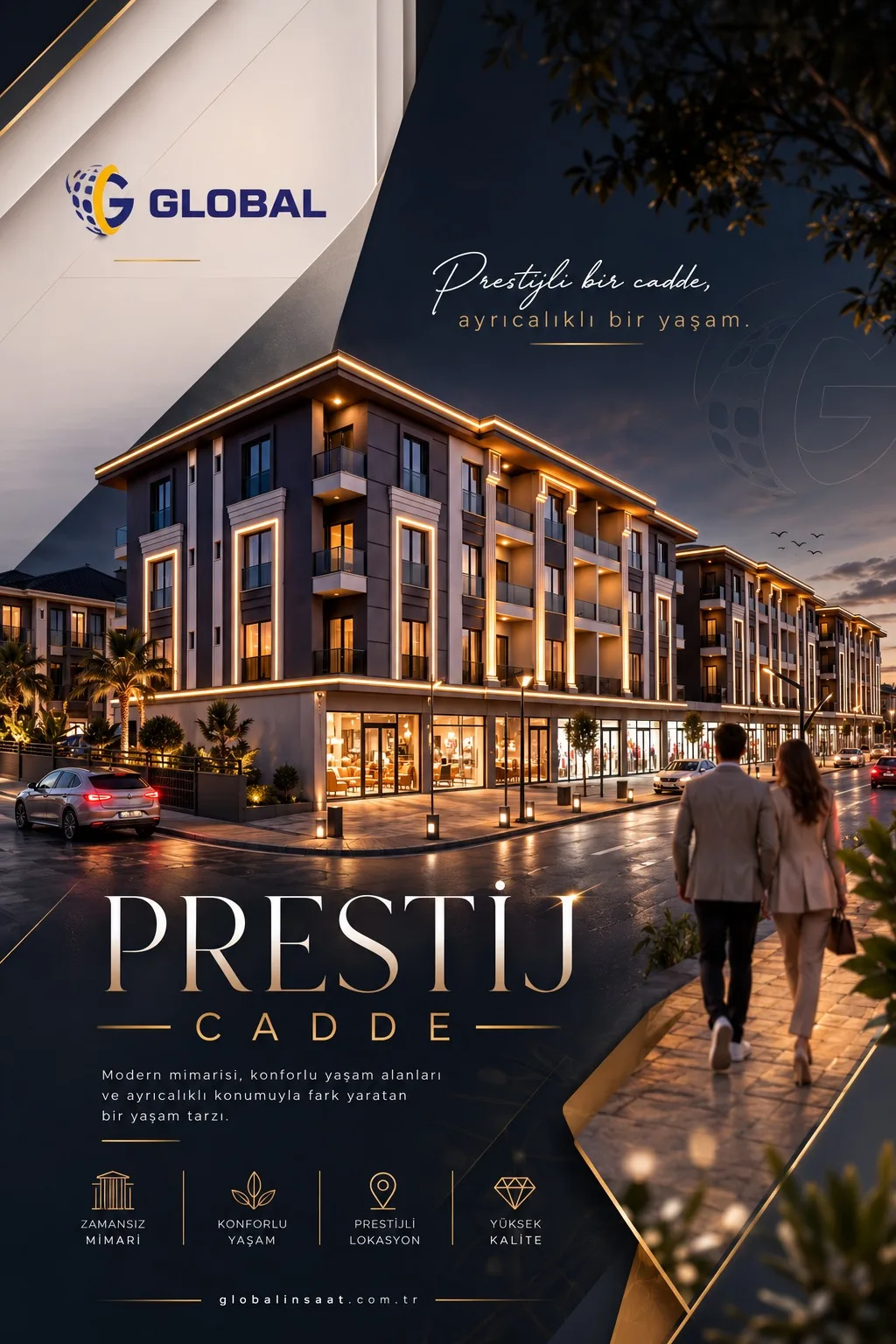 Prestij Cadde proje kapağı